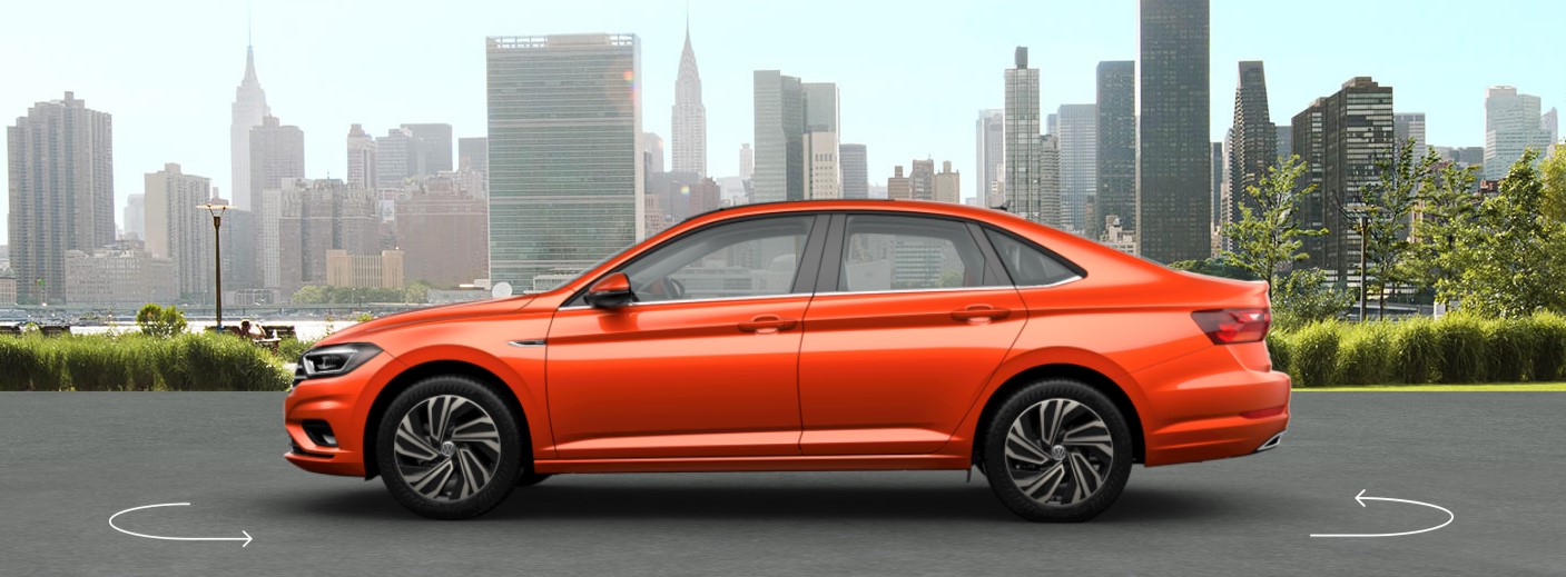 2019 VW Jetta Habanero Orange Metallic Exterior