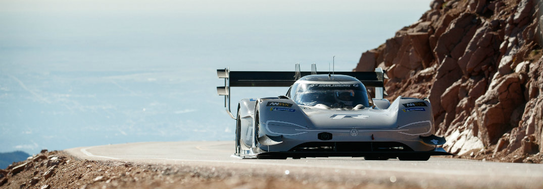Front end of the Volkswagen I.D. R Pikes Peak