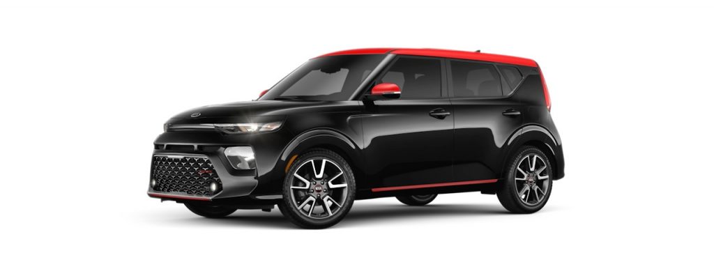 2020 Kia Soul in Cherry Black/Inferno Red