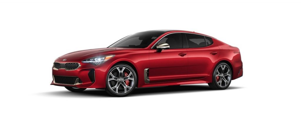 2020 Kia Stinger in HiChroma Red