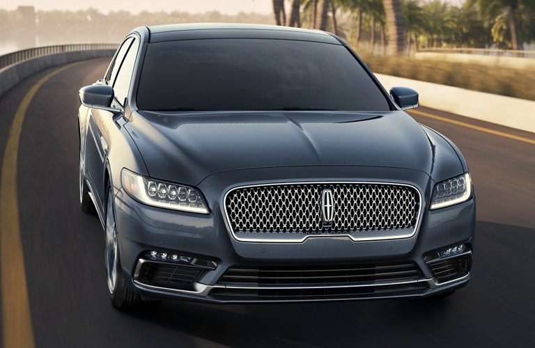2020 Lincoln Continental going down the road