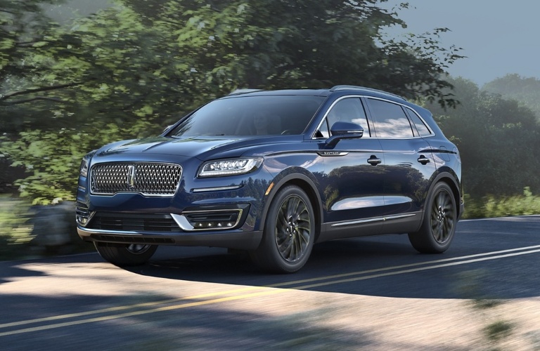 2020 Lincoln Nautilus cruising down the road