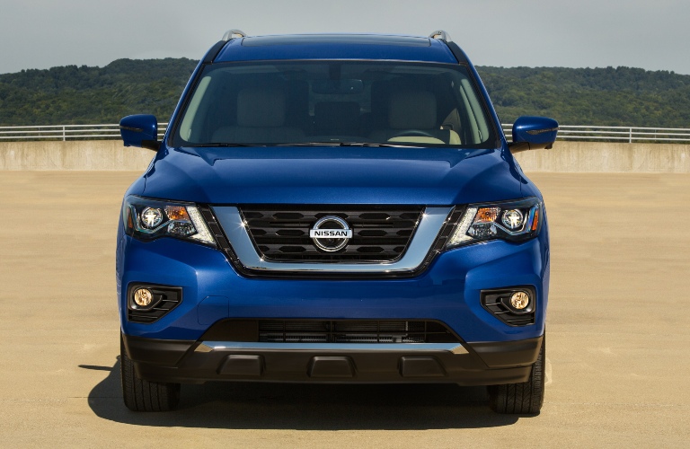Front end of the 2020 Nissan Pathfinder