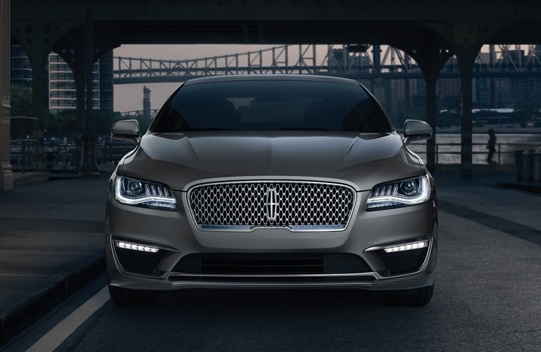 Front end of the 2020 Lincoln MKZ