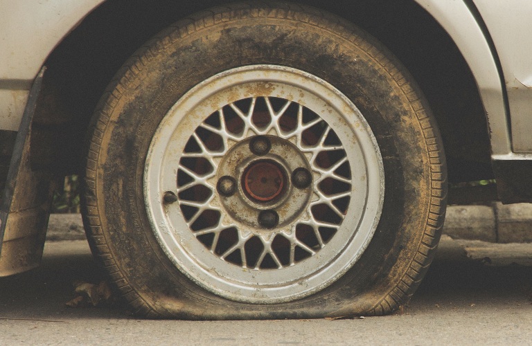 Flat tire