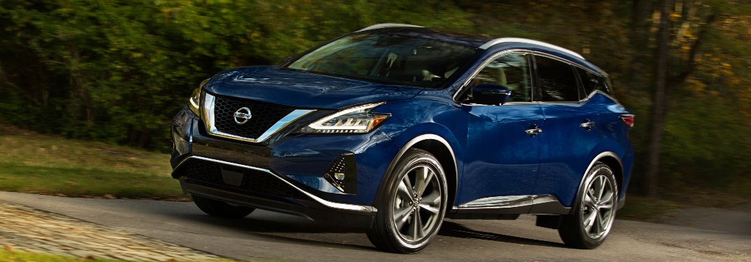 2021 Nissan Murano going down the street
