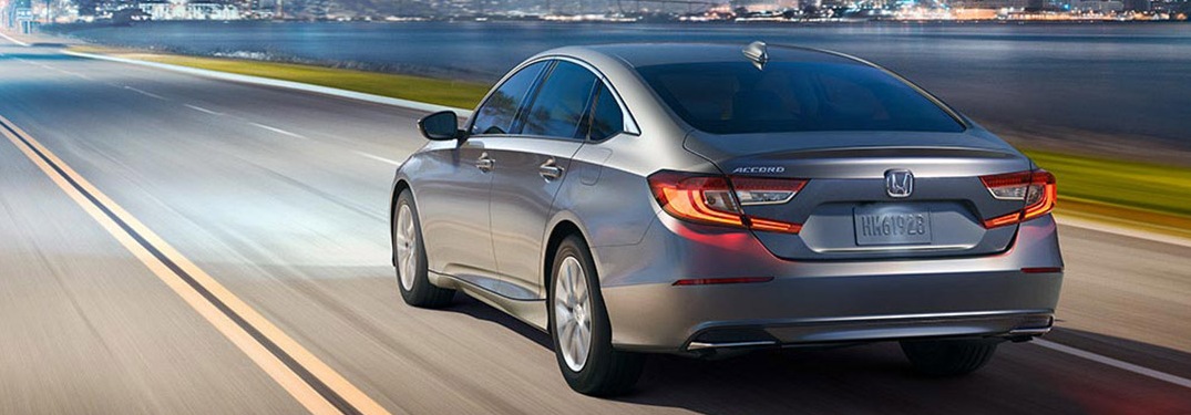 2021 Honda Accord driving away