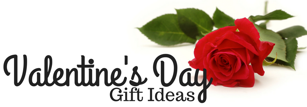 Valentines Day Gift Ideas and a red rose