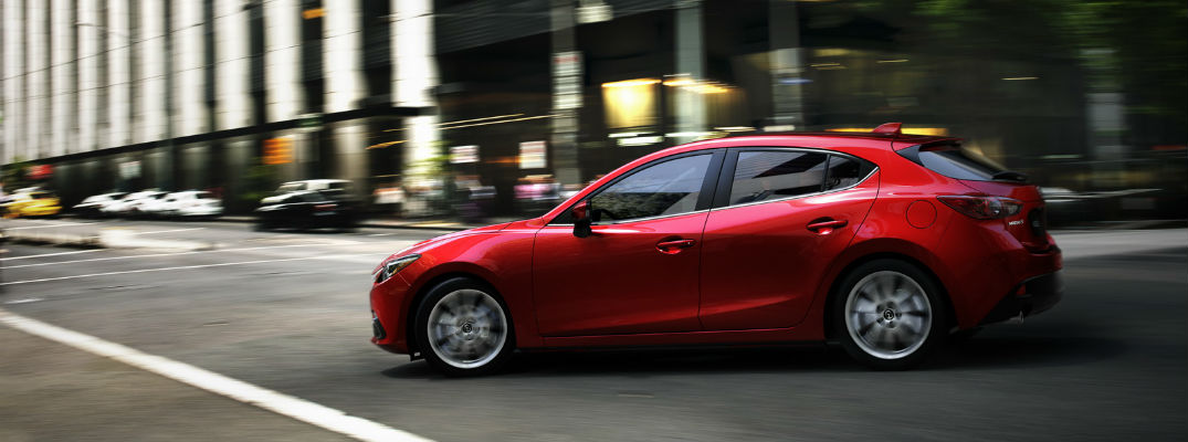 2018 Mazda CX-3 in red