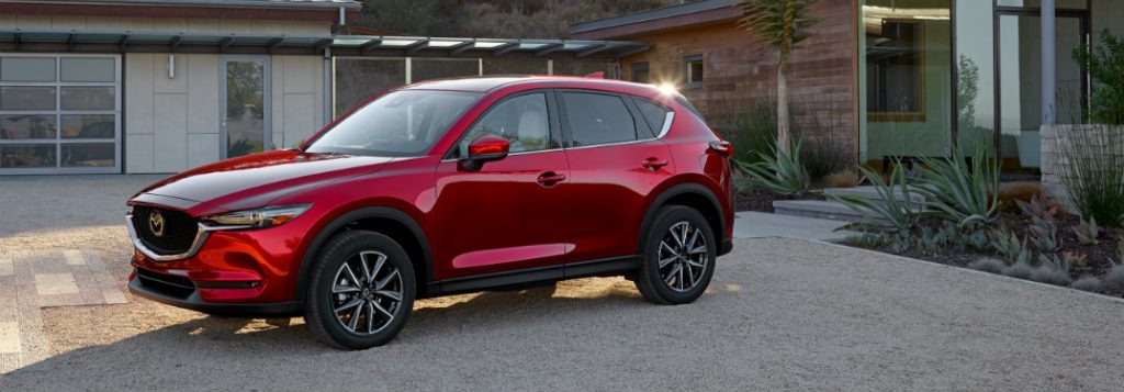 2018 Mazda CX-5 in red