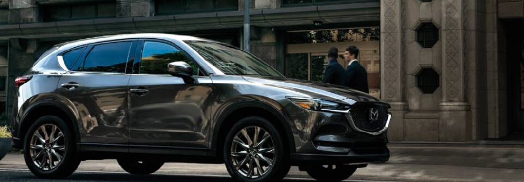 2020 Mazda CX-5 parked outside in road