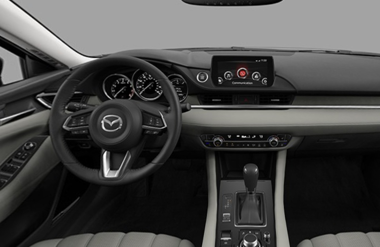 What are the exterior and interior color options for the 2020 Mazda6?