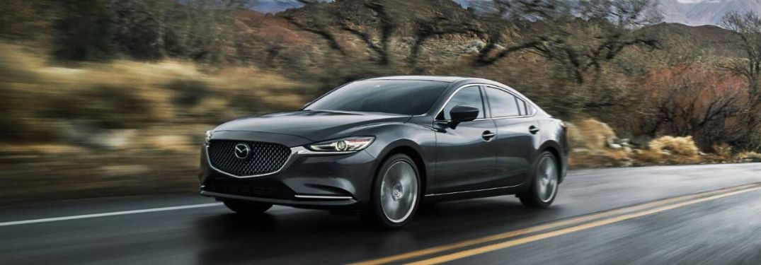 2020 Mazda6 on remote road