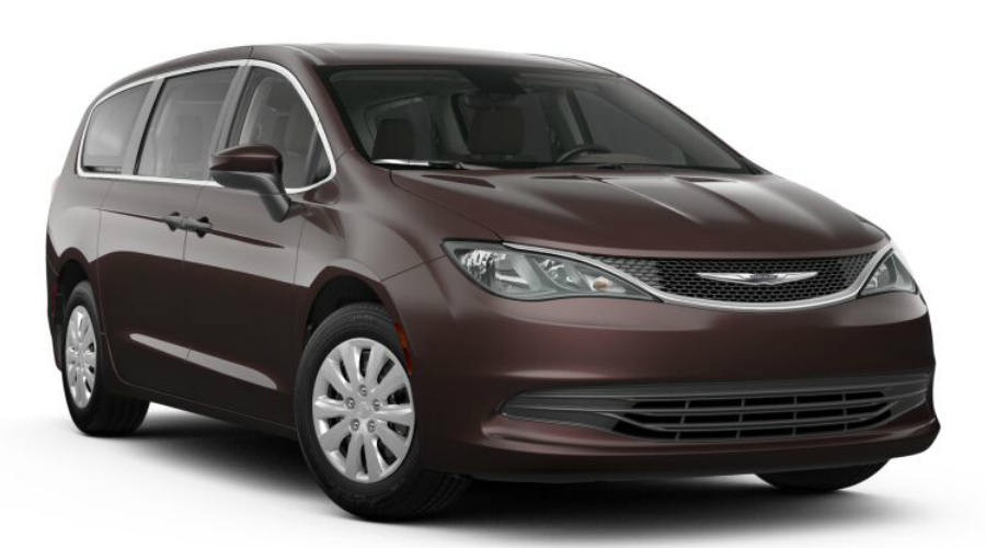 Color Options for the 2018 Chrysler Pacifica