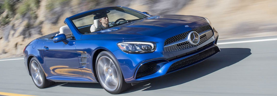 2018 Mercedes-Benz SL Roadster in blue