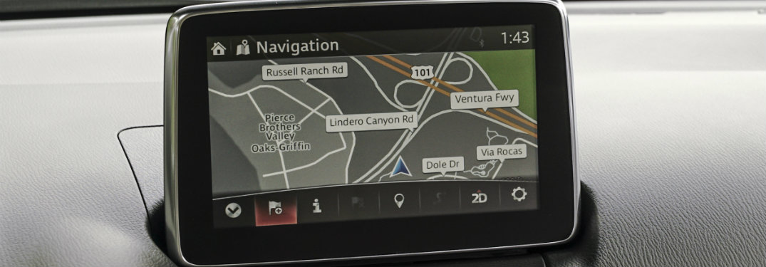 mazda connect display screen