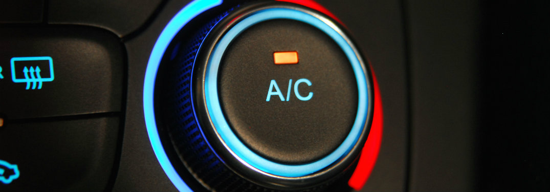 car's a/c dial