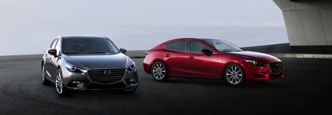 Mazda3 sedan and hatchback