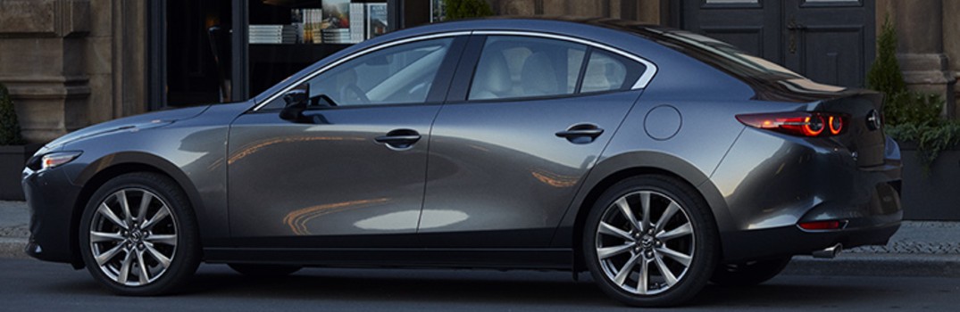2019 Mazda3 parked on street