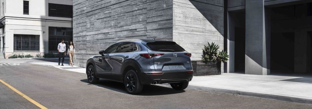 2021 Mazda CX-30 in a city