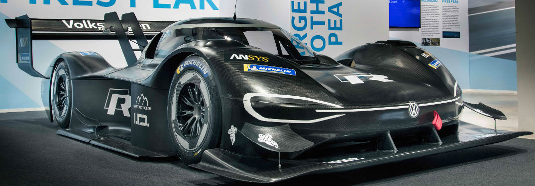 Volkswagen ID R Pikes Peak on display