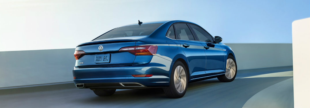 2019 Volkswagen Jetta Rear Blue Silk Color