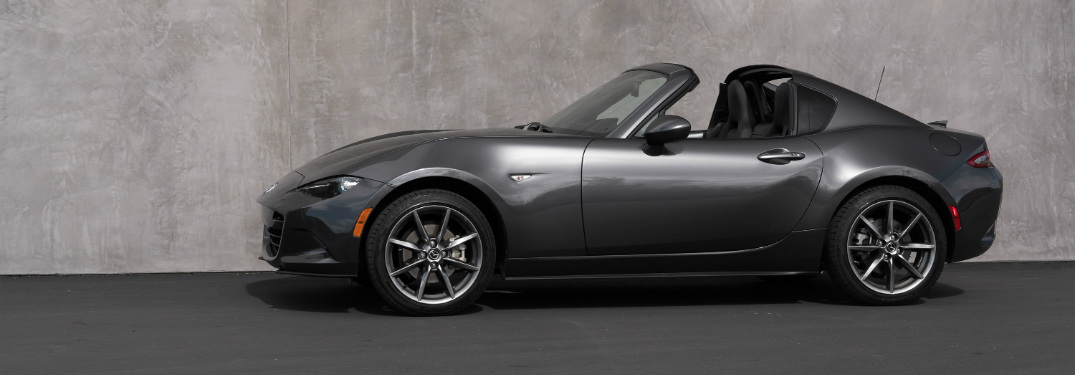 2018 Mazda MX-5 Miata exterior side grey
