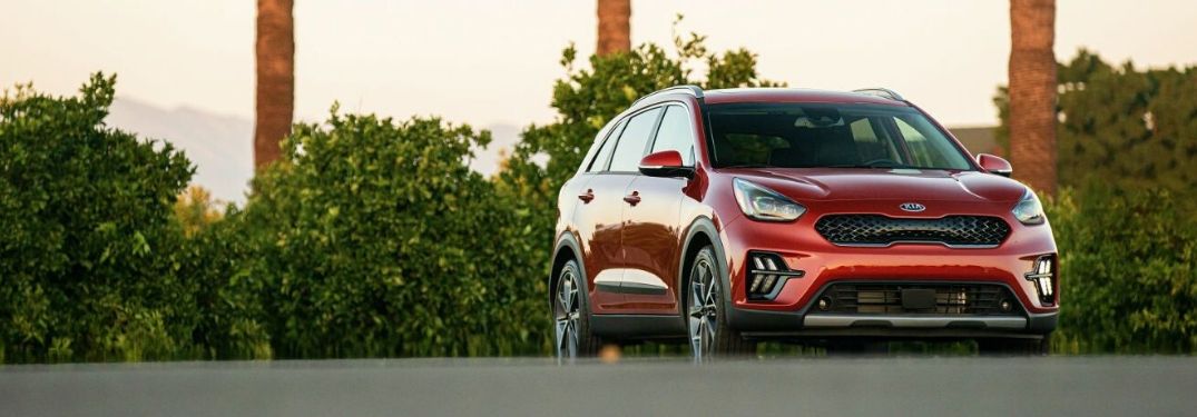 2020 Kia Niro parked outside front view