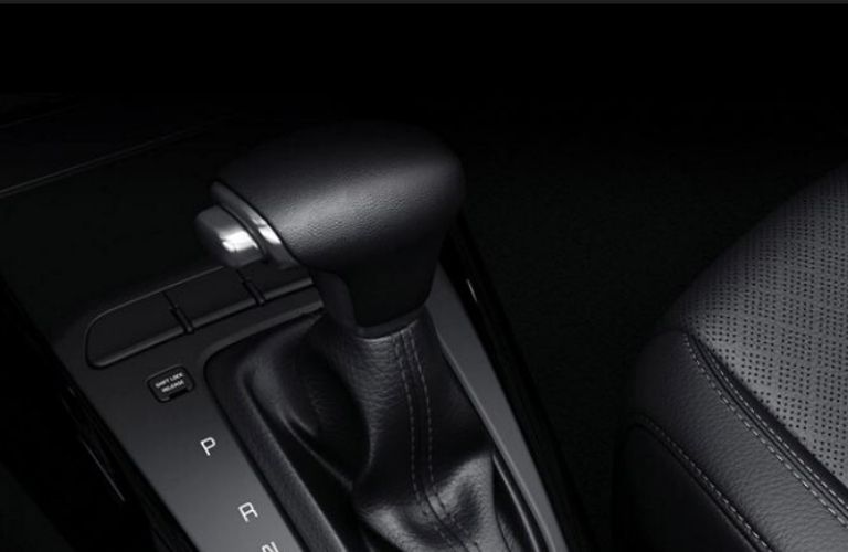 2020 Kia Rio gear shifter view