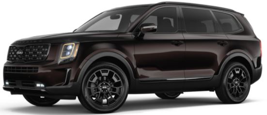 2021 Kia Telluride Black Copper_o - VanDevere Kia