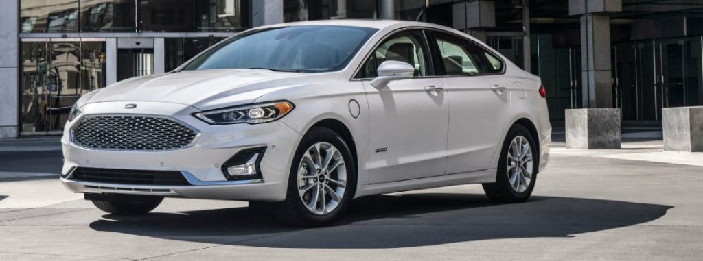 2019 ford fusion full view parked