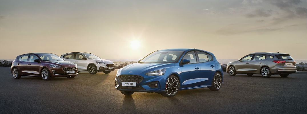 2019 ford focus lineup by sunset