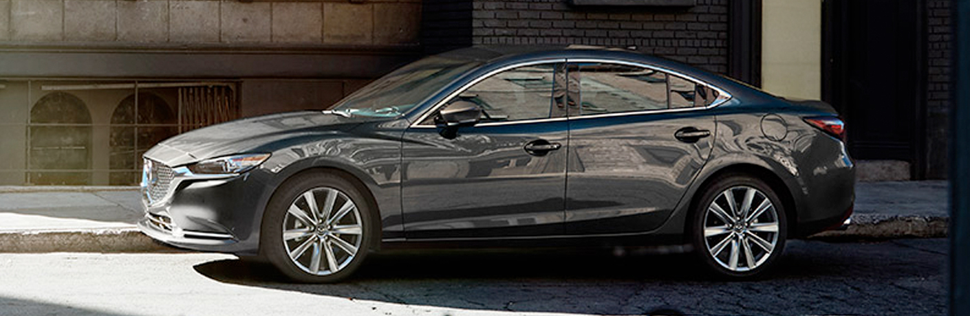 silver mazda6 side view